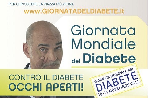 10 NOVEMBRE 2012 GIORNATA MONDIALE DEL DIABETE 2012